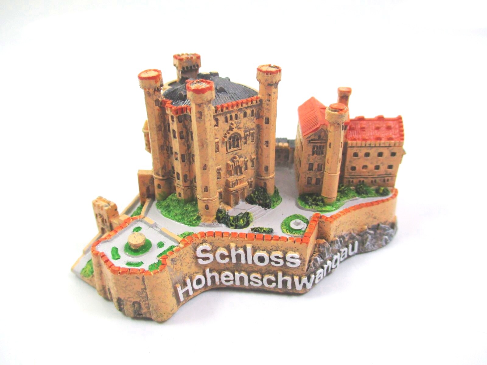 Hohenschwangau Castle Model Poly Souvenir Bavaria Germany King Ludwig