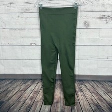 Blanqi Maternity Leggings Womens Large Green High Compression Comfort Support