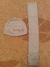 New Girls hat and scarf set. Size 6-7y.o.100 cotton