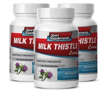  antioxidant herbs - MILK THISTLE 80% EXTRACT 245MG 3B - milk thistle green tea