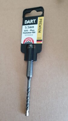 Dart - Premium SDS+ Hammerbohrer, 5,5 mm x 115 mm - Qualität Made in Germany