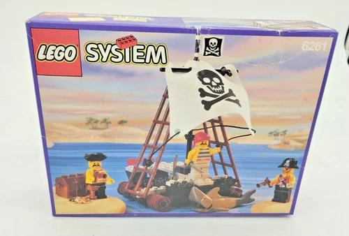 LEGO 6261 Raft Raiders Pirates Piraten GOOD NEW/MISB 6285 6286 6277 Floß Segel