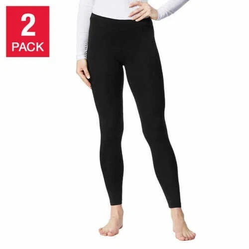 32 DEGREES Leggings Size L Base Layer 2-Pack Quick Dry Anti-Odor