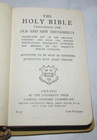 KJV, The King James Study Pocket Bible Leather Gold Gild Gilded WORN — photo 4