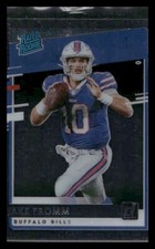 2020 Clearly Donruss #RR-JF Jake Fromm Rookie Buffalo Bills