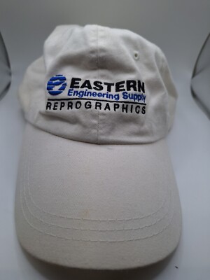 Eastern Engineering Supply Reprographics White Baseball Hat
