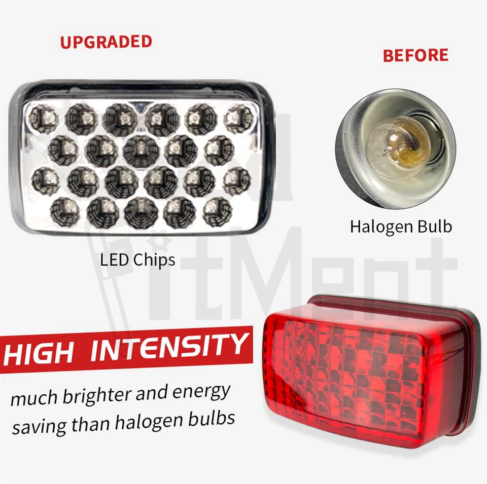 Задний фонарь мотоцикла тормозной светодиодный для Yamaha DT100 DT400 DT250 DT125 DT175 DT50 6 В - Изображение 4 из 4