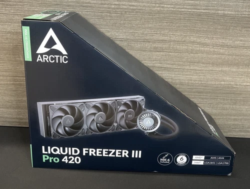 ARCTIC Liquid Freezer III Pro 420 black PC Water Cooler AIO Computer Cooling