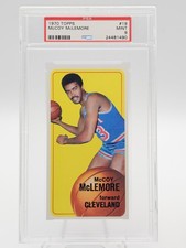 MCCOY MCLEMORE 1970-71 TOPPS BASKETBALL #19 PSA 9 Q7113