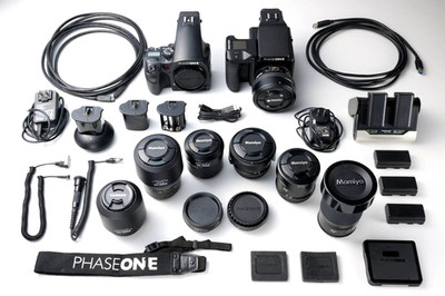 **FULL SET** PHASE ONE XF BODY & IQ260 DIGITAL BACK, 7 LENSES, PHASE ONE 645 DF