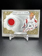 2020 UD Artifacts Hockey Game-Used Jersey Threads Of Time Semyon Varlamov