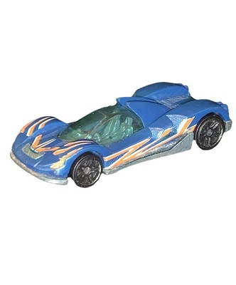 #ad Teegray Blue Hot Wheels Loose Rare 2009 Mattel $2.97