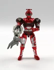Vintage 1997 Saban Action Feature Deluxe Beetleborg Red Striker Bandai NICE