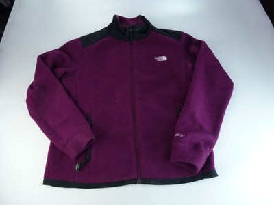 The North Face Fleecejacke Damen M Polartec Full Zip Lila Outdoor Layer