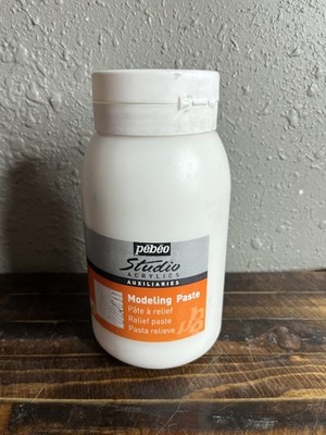Pébéo Studio Acrylics Modeling Paste 1L White Texture Medium Ref 524160