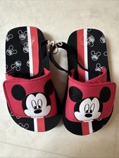 NEW Disney Mickey Mouse Slide S ndals Size 5-8