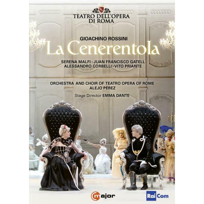 752408 Teatro Dellopera Di Roma Rossini: La Cenerentola Double DVD 752408 NEW
