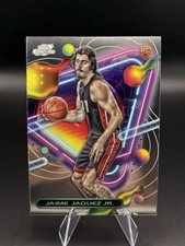 Jaime Jaquez Jr. 2023-24 Topps Cosmic Chrome #166 Miami Heat Rookie Trading Card