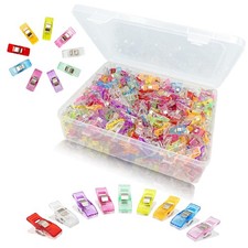 500 Pcs Multipurpose Quilting Clips Premium Sewing Clips for Fabric and Quilt...