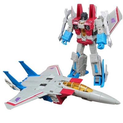 Transformers Generaciones Guerra por Cybertron Amanecer Voyager  Starscrea