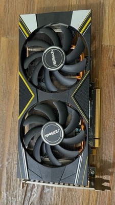 ASRock Challenger D Radeon RX 5500 XT 4GB GDDR6 OC Graphics Card-tested Working.