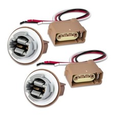 2 Sets Turn Signal Socket and Pigtail Connector Suitable for Ford/Lincoln 2003