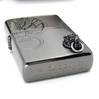 Final Fantasy VII Advent Children Cloudy Wolf Zippo Oil Lighter
