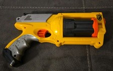 2010 Nerf N-Strike Maverick Rev-6 Blaster - USED With Some Scratches