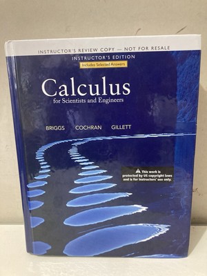 bk160: Calculus for Scientists and Engineers by Briggs/Cochran/Gillett