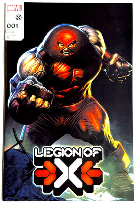 LEGION OF X #1 MICO SUAYAN EXCLUSIVE JUGGERNAUT VARIANT 2022 MARVEL COMICS NM