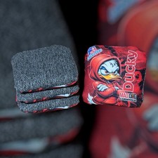 ACO Stamped - DUCKY - Cornhole Bags - SET OF 4 BAGS