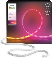 Hue Flux 2-Meter LED Strip Light Extension, Vibrant Color and Ambiance, Flexible