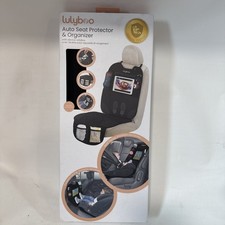 LulyBoo FSPS 001 Auto Seat Protector Organizer W/ Device Window NIB