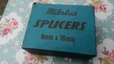 Vintage cine film splicer 8mm & 16mm Milolux Original box and instructions