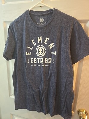 Element Skateboard Brand Tshirt. Blue Shirt. Medium. Rare. Discontinued 