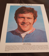 Original Typhoo Tea John Hollins football card
