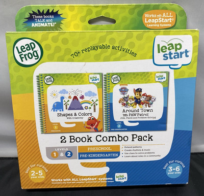LOT 2 LEVEL 1 &2 Preschool BOOKS LEAPFROG LEAPSTART INTERACTIVE LEARNING SYSTEM