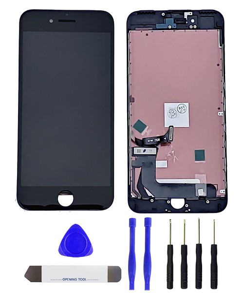 Lcd Display Retina Bildschirm Touchscreen Digitizer 3D FüR Iphone 7 Plus Schwarz-image