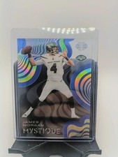 2020 Panini Illusions Blue Mystique James Morgan Rookie Card #MY14 New York Jets. rookie card picture