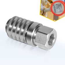 PD242 Series PD Steel Test Port and Diagnostic Equipment 1/8 Inch, Silver