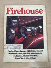 Firehouse Magazine May 1984 Confined Space Rescue EMS Dallas Incident