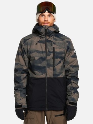 Quiksilver Mission Printed Block Jacket Herren Skijacke EQYTJ03478-CQP1