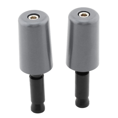 Motorcycle 2in/50.8mm Handlebar Hand Grips Handle Bar End Cap Universal - Picture 3 of 10