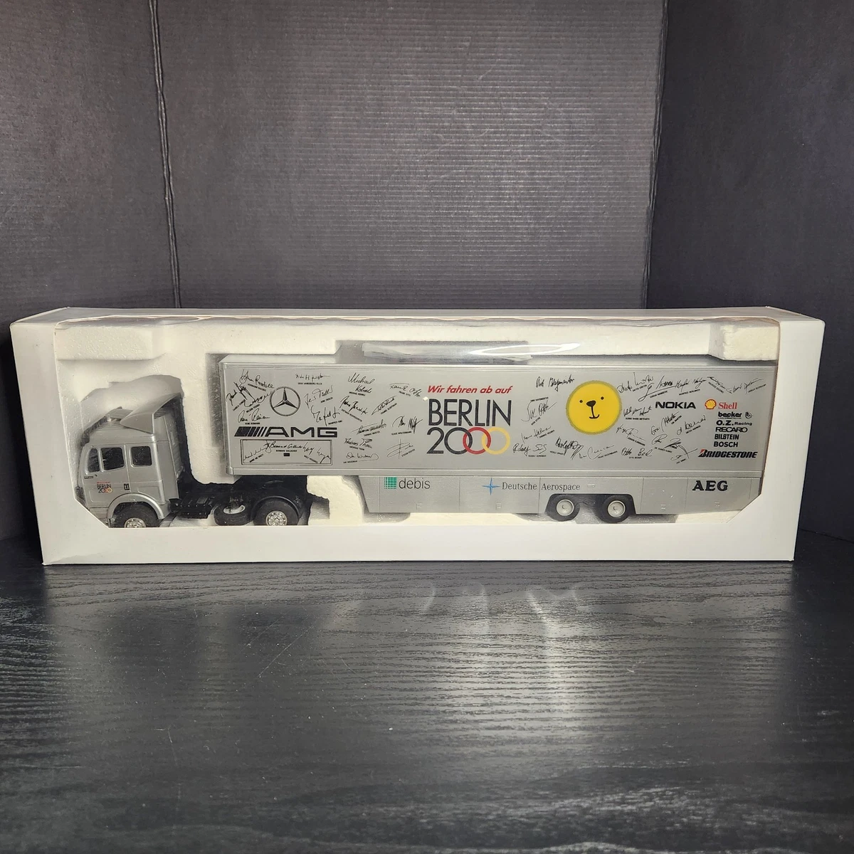 ELIGOR 1/43 MERCEDES Benz Actros 2 Citerne Alimentaire Transport Alaine 115785 EUR 169,90 - FR