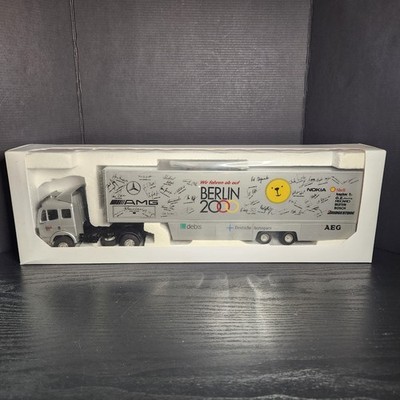 RARE RETIRED Eligor Mercedes Benz AMG DTM Berlin 2000 Transporter Truck  1/43