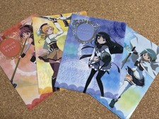 Madoka Magica Movie Part 1 2 Character Goods Set Homura Mami Sayaka Kyoko