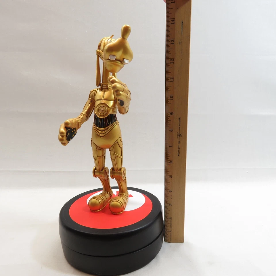 Figura Goofy as C3PO Star Wars Weekends con Pinback Disney 2013 Costa Alavezos Foto 2 de 4