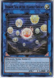 Hieratic Seal of the Heavenly Spheres BLCR-EN090 Ultra Rare 1st Edition