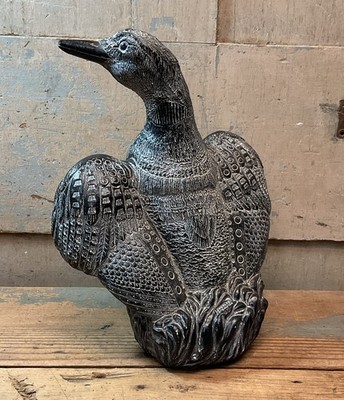 Aardik/Aardvark Collection 13  Loon, Molded Resin, Canadian Made, 1972, As Found