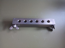 alte Zäpfchenform Gießform aus Apotheke @Metall@ Zäpfchen 6 Ovula a 2 g @ Kugel